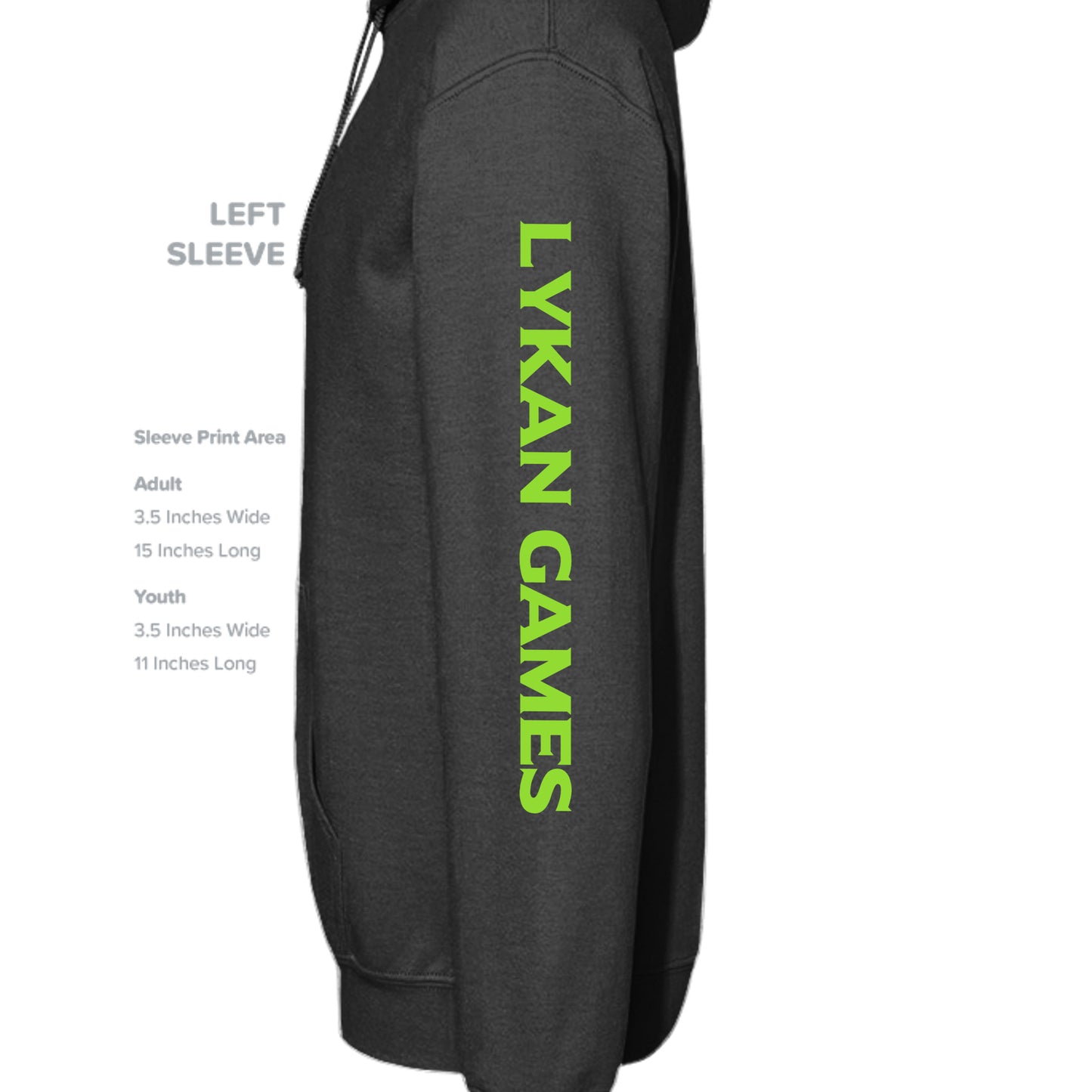 Jet Black - PC90H - SLEEVE_LEFT