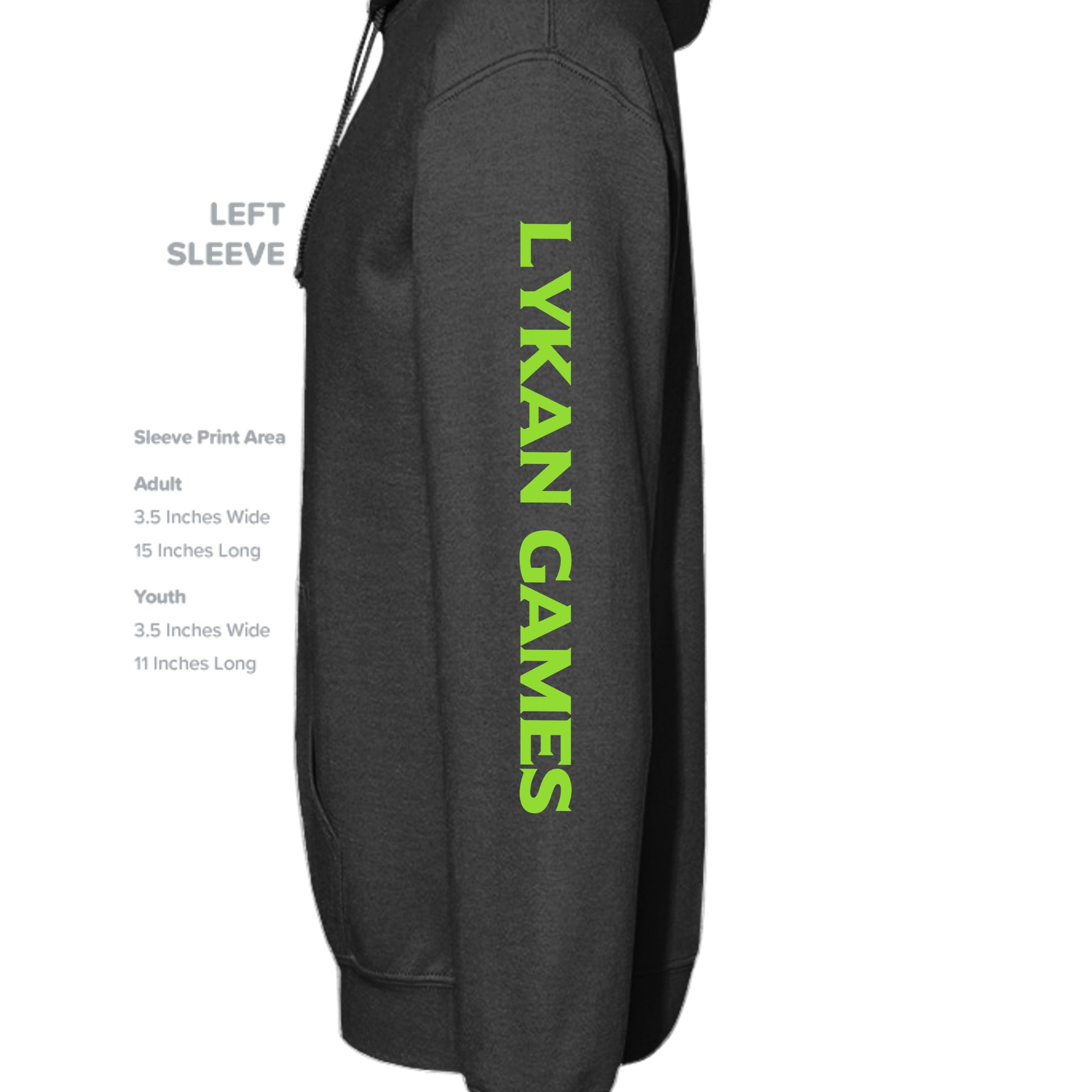 Jet Black - PC90H - SLEEVE_LEFT