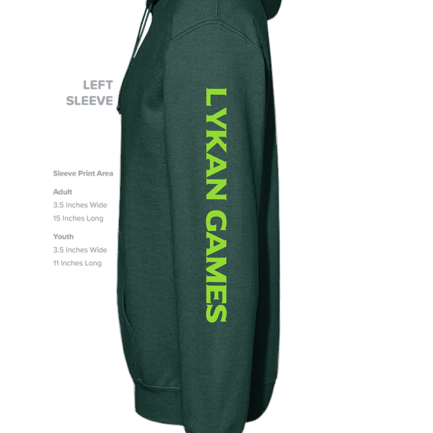 Dark Green - PC90H - SLEEVE_LEFT